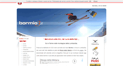 Desktop Screenshot of bormio3.it